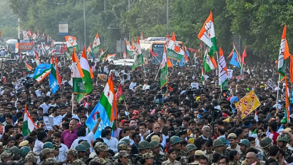 Congress Rally Business Loss
