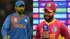 MS DHONI-SHAI HOPE