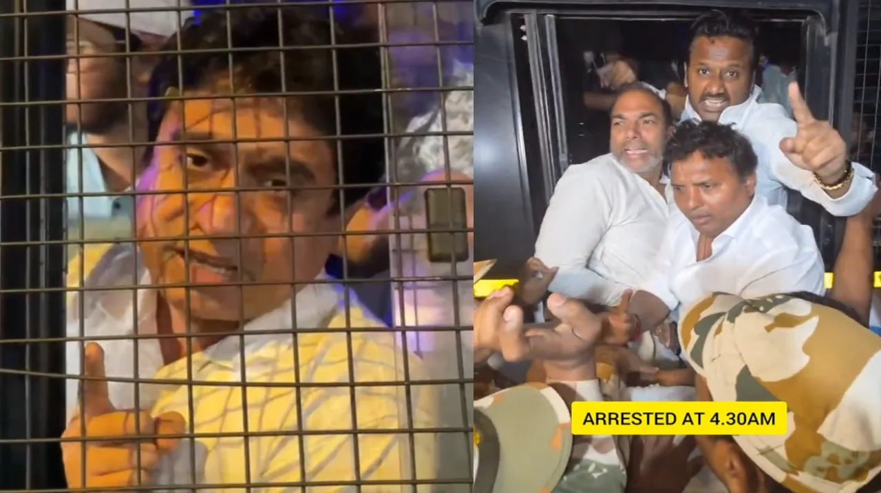 Delhi Police Detain Uday Bhanu Chib BV Srinivas