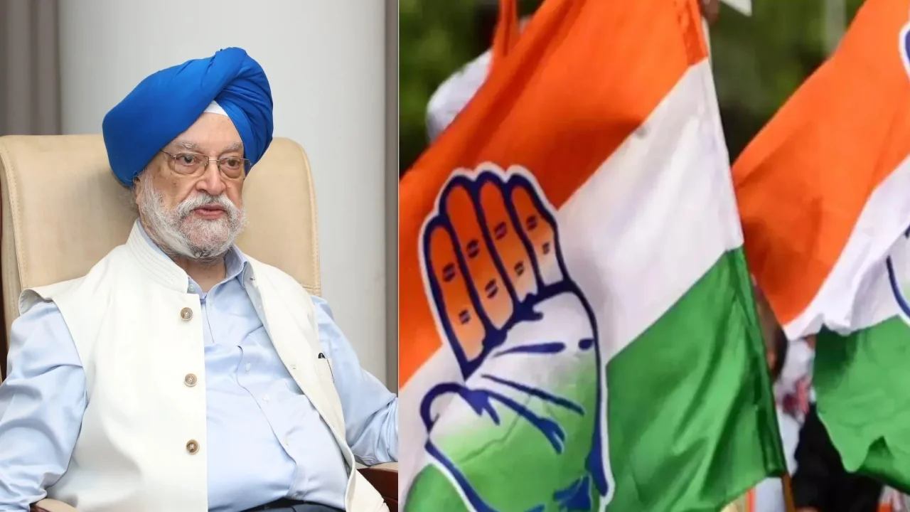Hardeep Puri Congress Contest