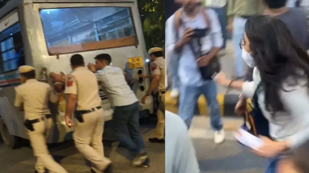 Jantar Mantar Protest Viral Video