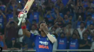 KL Rahul 9th ODI Century