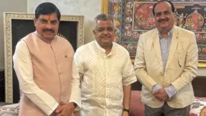 CM Mohan Yadav Meets Tushar Mehta