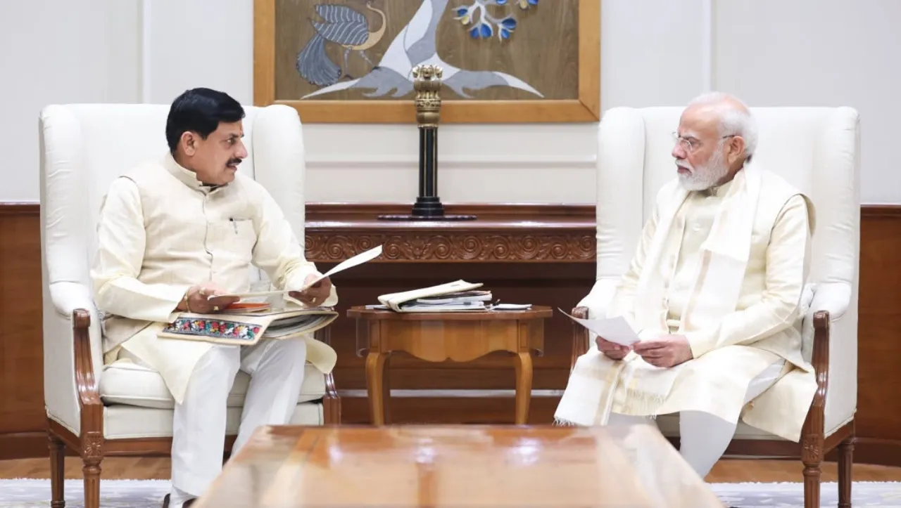 MP CM Mohan Yadav, PM Modi,