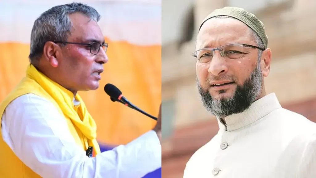 OP Rajbhar Supports Owaisi Statement