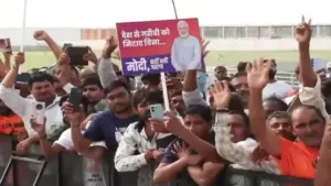 PM Modi Banaskantha Rally Poster