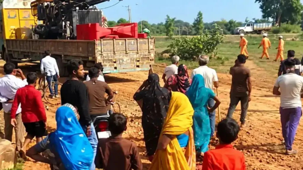 Protest against Rewa nuclear project
