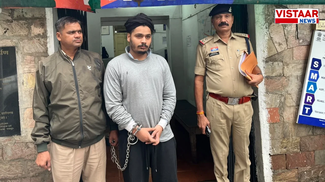 raipur-crime-news-fafadih-jaylaxmi-complex-gold-fraud-fake-sadhu-arrested-ganj-police-station