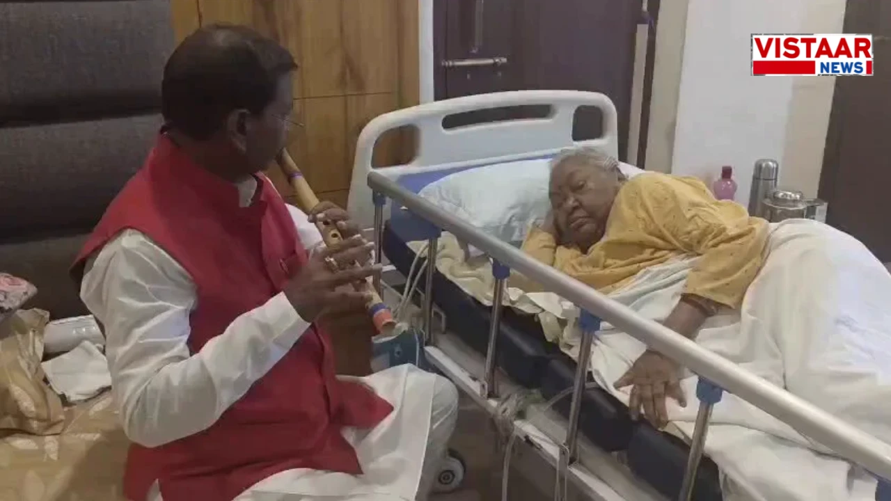 Arjun Munda Flute Video Jamshedpur