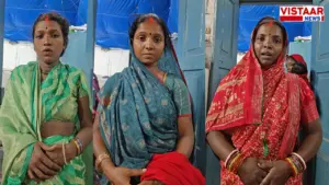 cg-news-bilaspur-police-arrest-three-women-gold-chain-theft-durga-pandal-cctv-footage