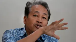 Sonam Wangchuk warning regarding CJP protest