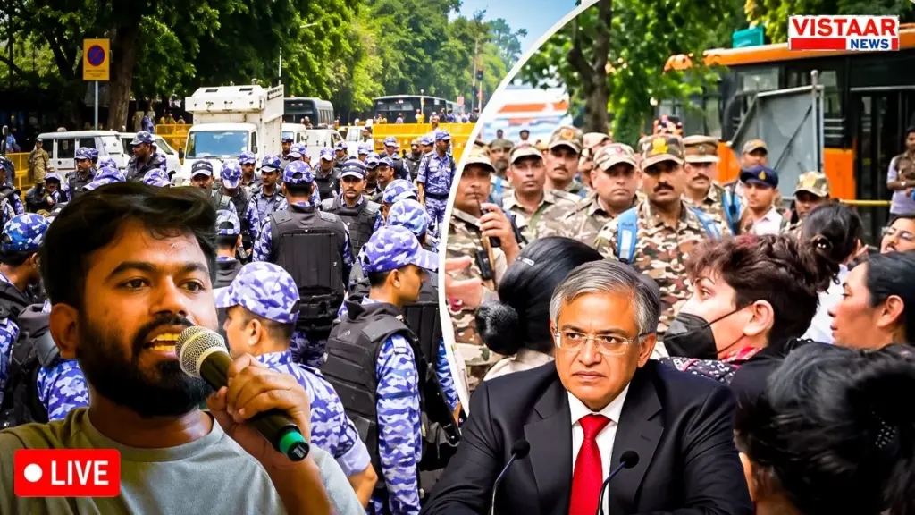 CJP's protest live