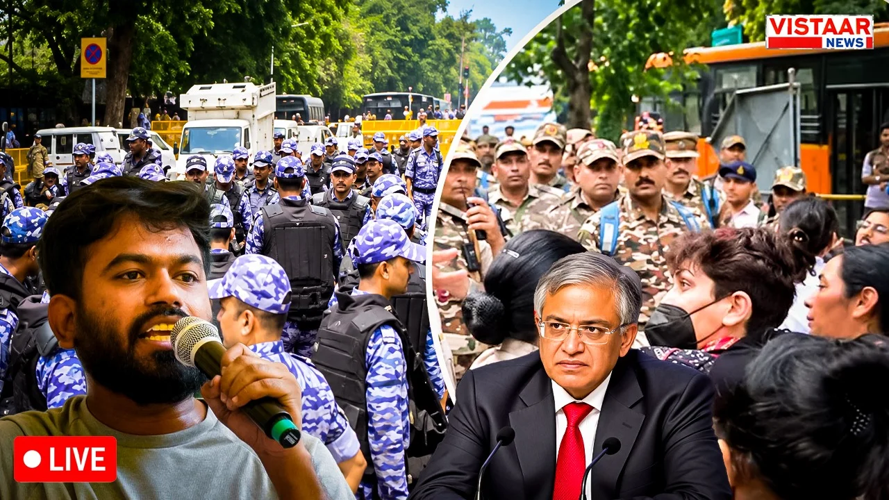 CJP's protest live