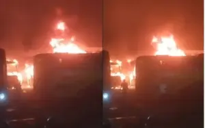 bhopal isbt fire