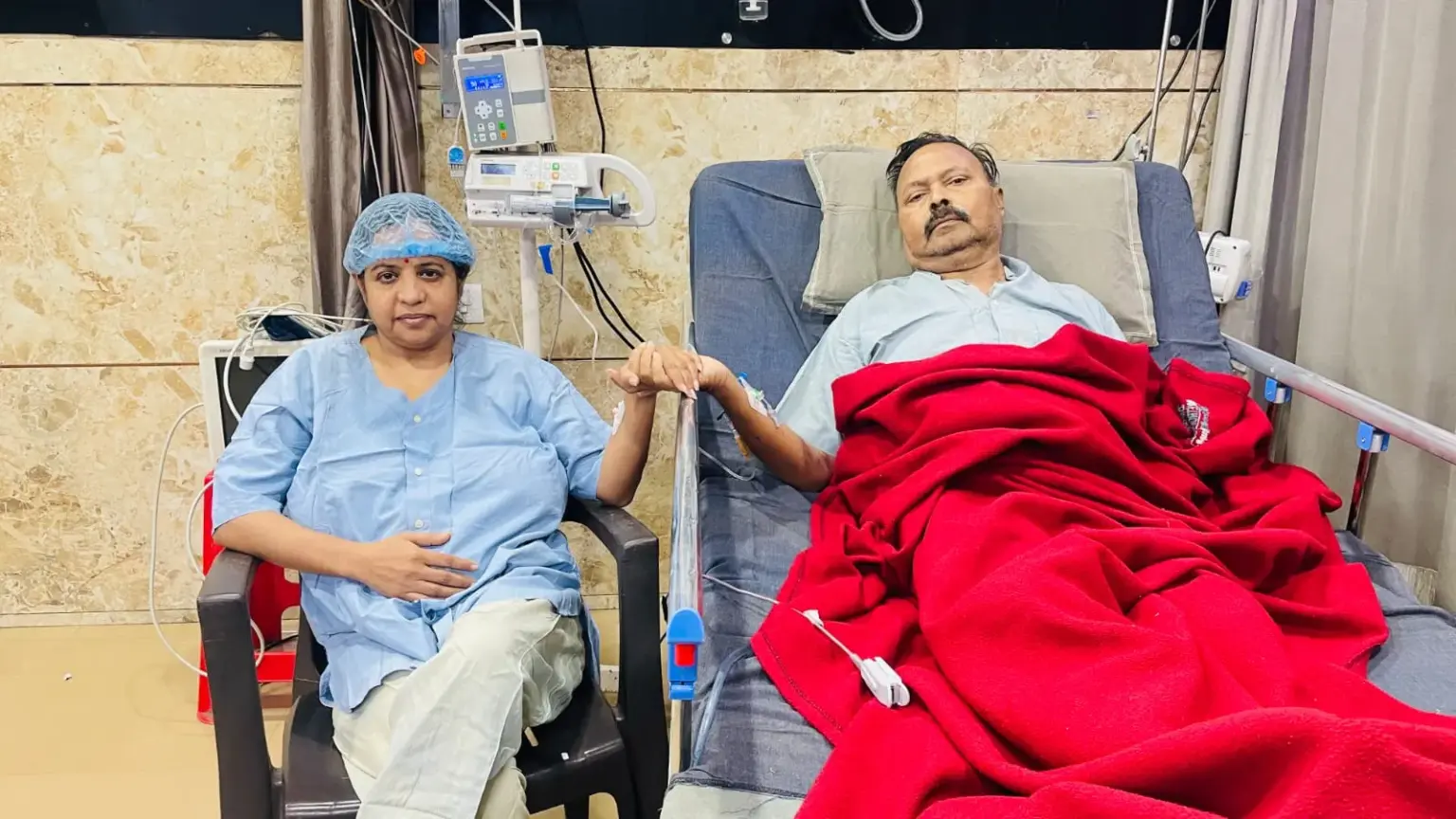 Wife donated a kidney to her husband