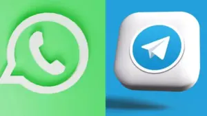 WhatsApp and Telegram