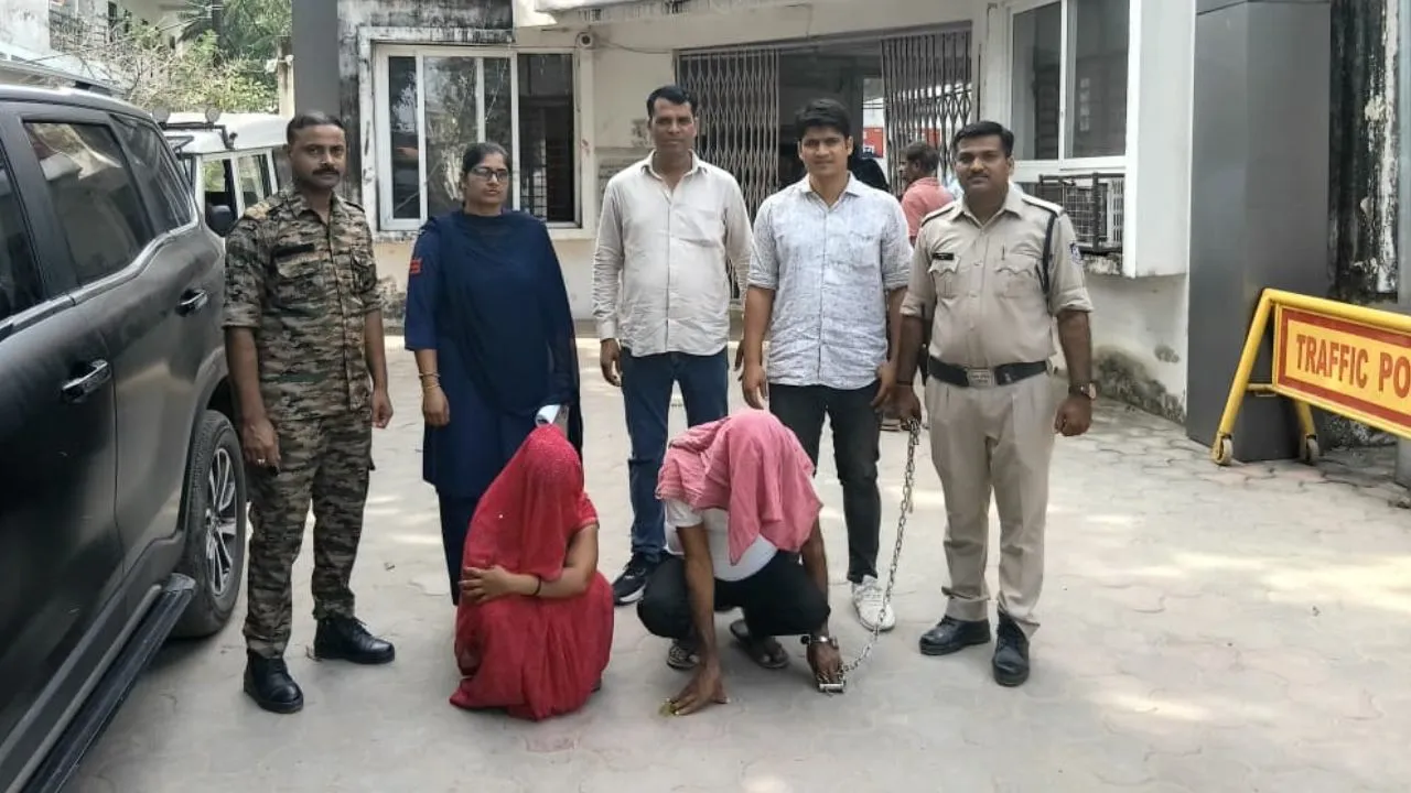 bhind Elderly man blackmailed honey-trap gang busted 2 accused arrested