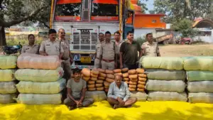 ganja seized worth rupees 1.13 crore 735 kg shahdol police action odisha up and bihar