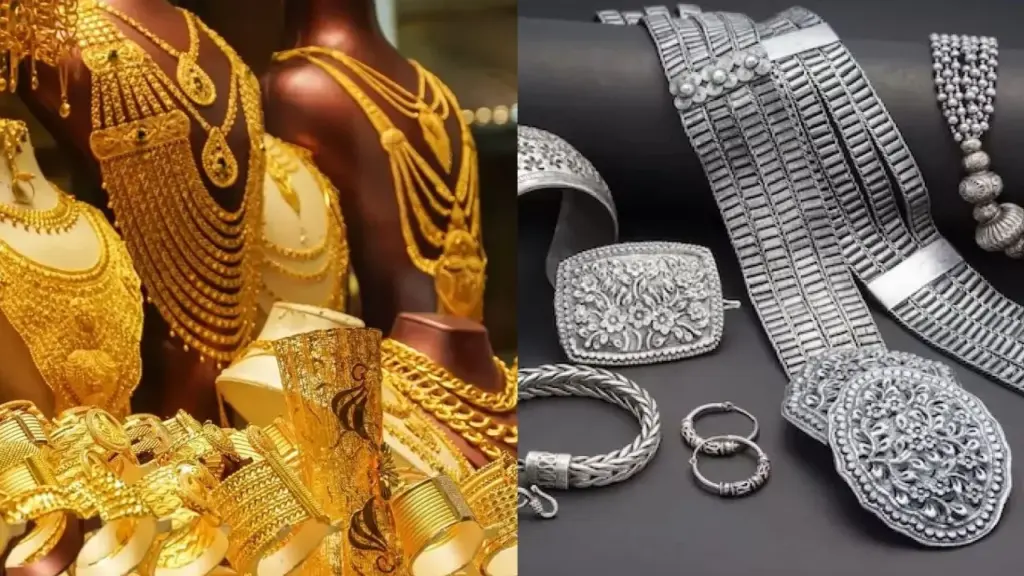gold and silver