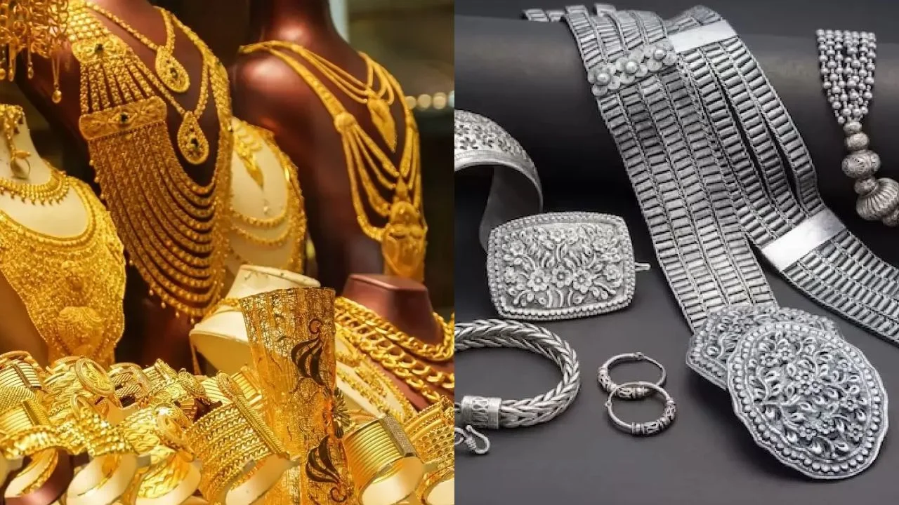 gold and silver
