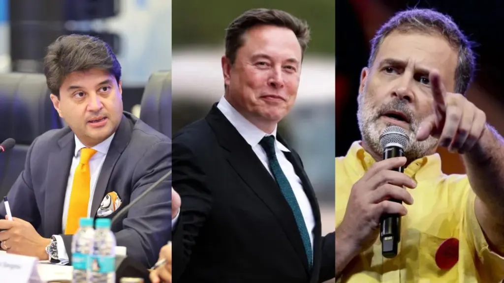 jyotiraditya elon rahul