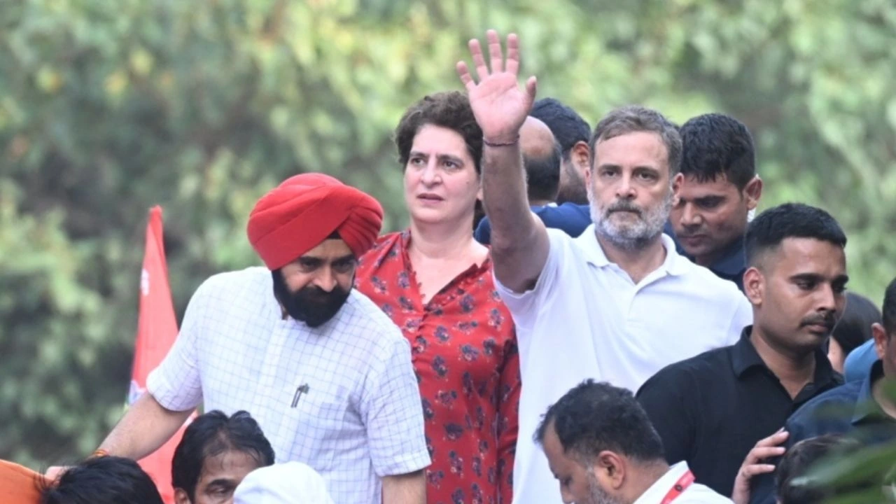 Delhi Protest INDIA Block March