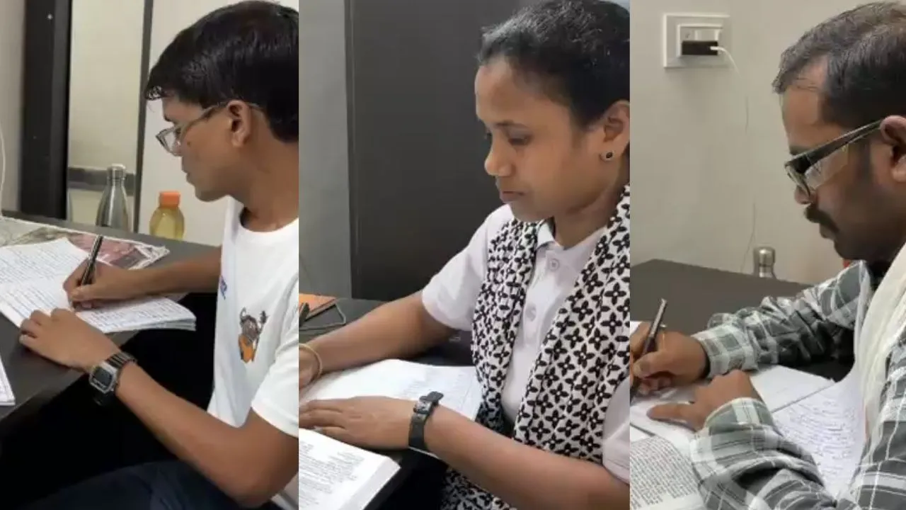 Naxalites took the Class 10 exam.