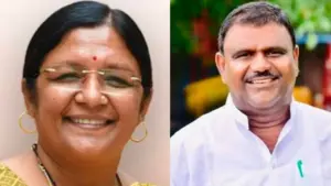 Minister Savitri Thakur and BJP MLA Kalu Singh Thakur