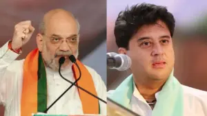 Amit Shah and Jyotiraditya Scindia