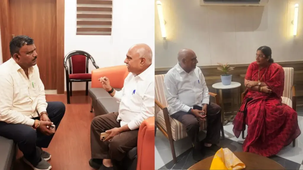 Both leaders met with State President Hemant Khandelwal.