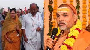 Swami Avimukteshwaranand Saraswati extends support to Digvijaya Singh’s yatra