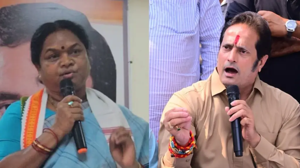 Phulo Devi Netam and Vikas Upadhyay