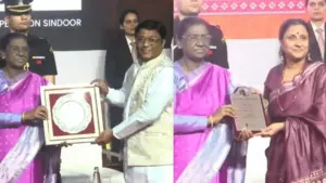 Nidhi Chopra and Ravindra Rai receive recognition