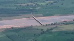 A multi-crore bridge, yet no approach road even after 3 years