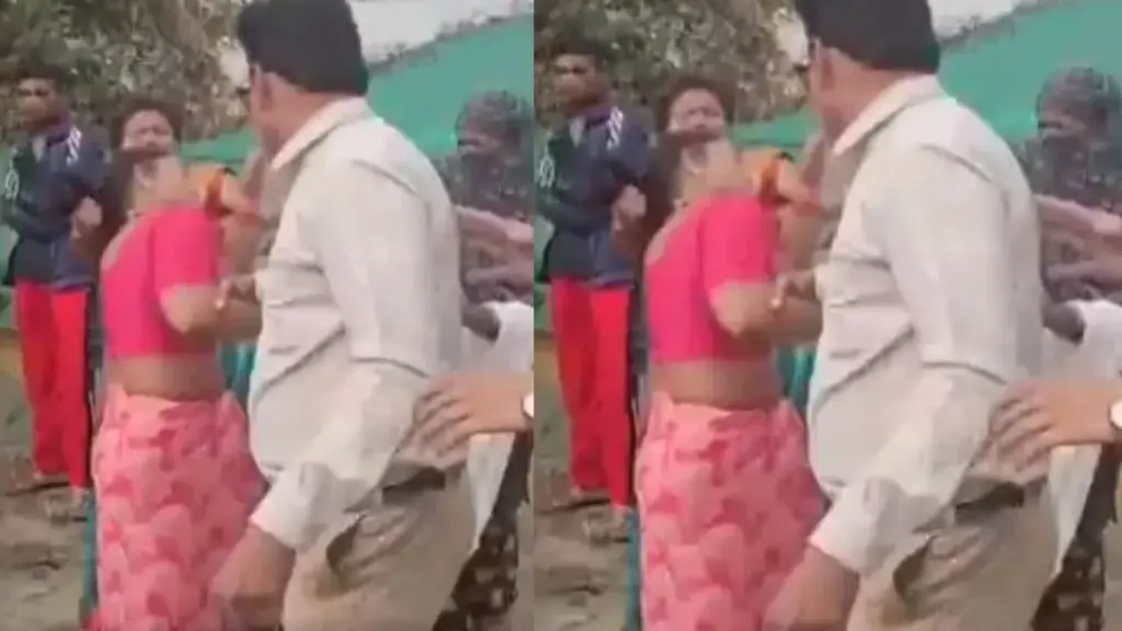 Woman seen assaulting someone in a viral video