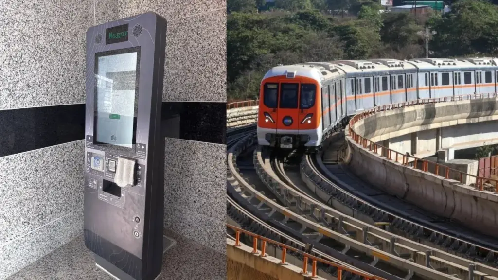 Ticket vending machine facility for Indore-Bhopal Metro